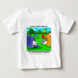 Camiseta De Bebé Mamíferos Marinos Acampando Amantes de los Chistes