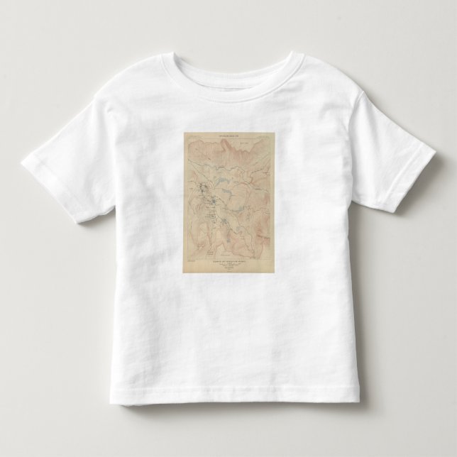 Camiseta De Bebé Mammoth Hot Springs y vecindad 2 (Anverso)