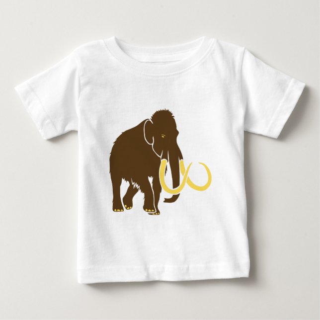 Camiseta De Bebé mammut mammoth eiszeit ice age steinzeit elephant (Anverso)