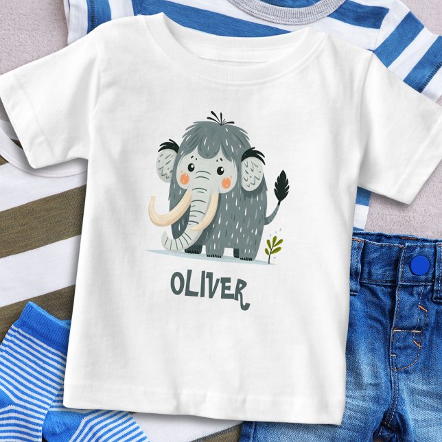 Camiseta De Bebé Mamut Adorable Personalizado (Subido por el creador)