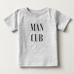 Camiseta De Bebé Man Cub Graphic Tee