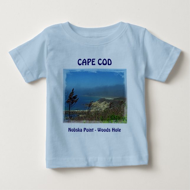 Camiseta De Bebé Mañana sabrosa en Nobska Point - MAMÁES de Cape Co (Anverso)