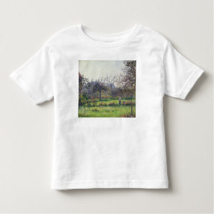 Camiseta De Bebé Mañana Sun, otoño, Eragny, 18 de Camille Pissarro