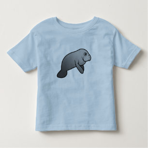 Camiseta De Bebé Manatee lindo