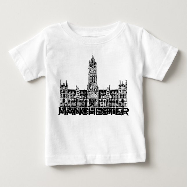 Camiseta De Bebé Manchester (Anverso)