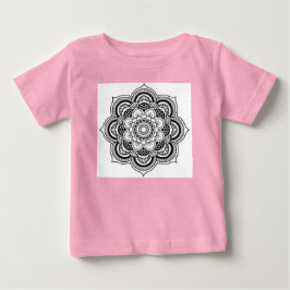 Camiseta De Bebé Mandala