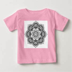 Camiseta De Bebé Mandala