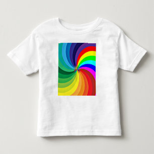 Camiseta De Bebé Mandala-46556 de color arcoiris