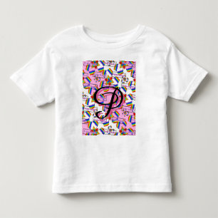 Camiseta De Bebé Mandalá de Arcoíris Monograma Orgullo - Geométrico
