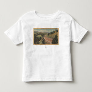 Camiseta De Bebé Manera de Montana - de Harding (no. de Hwy 10)