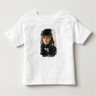 Camiseta De Bebé Manet el   Berthe Morisot con un ramo de violetas