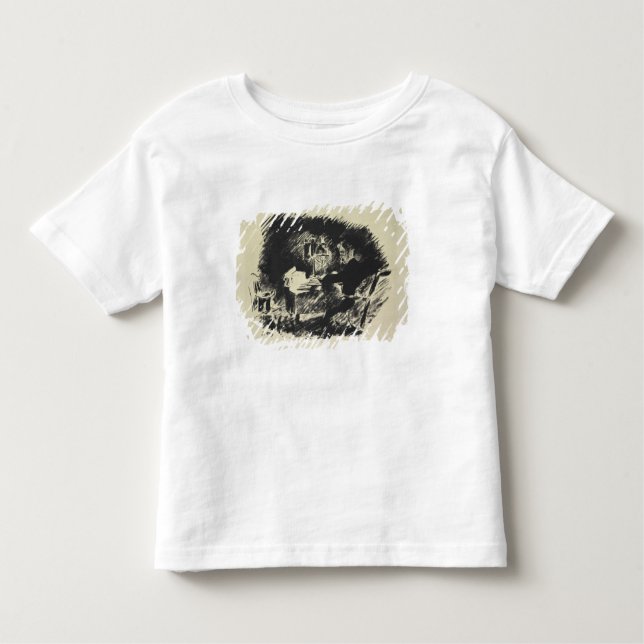 Camiseta De Bebé Manet el | Le Corbeau, 1875 (Anverso)