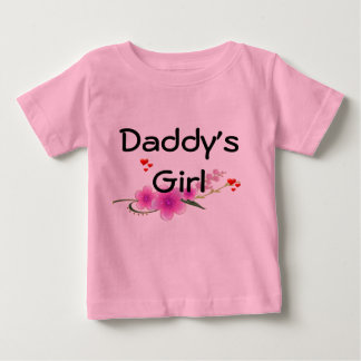 Camiseta De Bebé Manga larga del Chica de papá