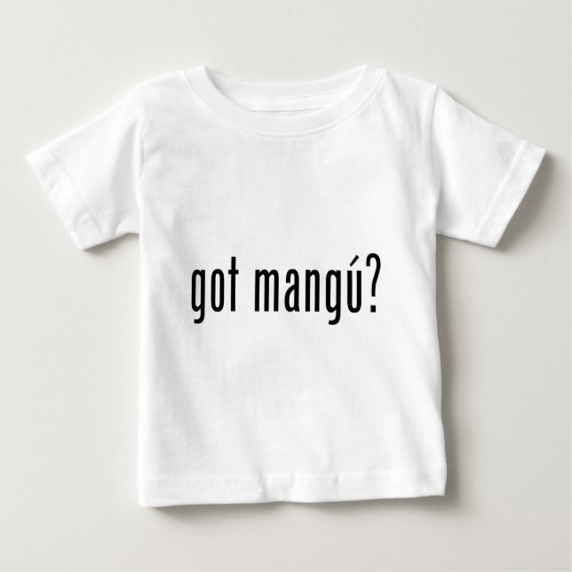 Camiseta De Bebé ¿mangu conseguido? (Anverso)