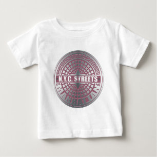 Camiseta De Bebé Manhole Covers Manhattan