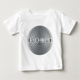 Camiseta De Bebé Manhole NYC