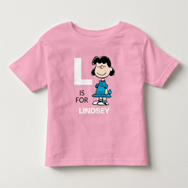 Camiseta De Bebé MANÍ | Lucy Personalizada (Anverso)