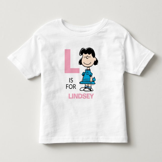 Camiseta De Bebé MANÍ | Lucy Personalizada (Anverso)