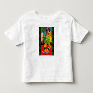 Camiseta De Bebé Manija LabelHonolulu, HI de la escoba de Honolulu