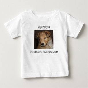 Camiseta De Bebé Manipulador menor futuro - perrito áspero del