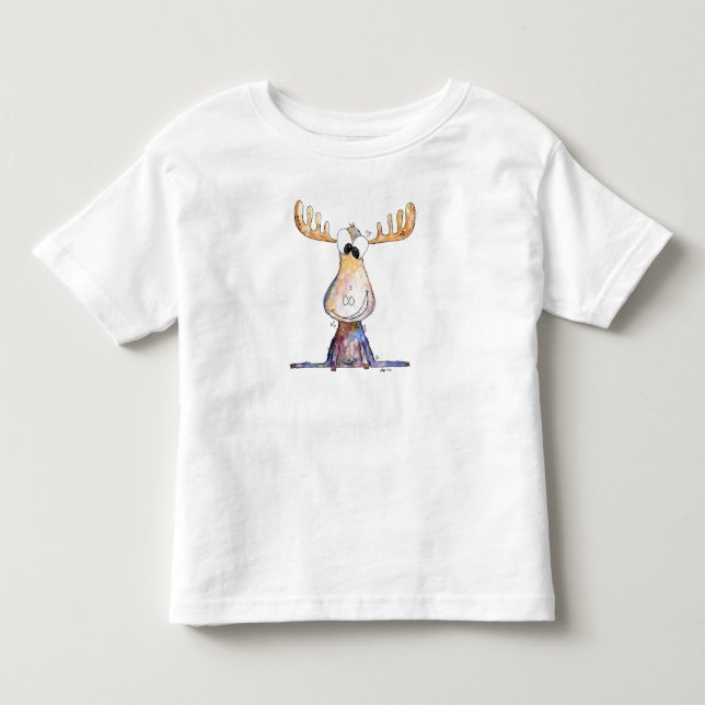 Camiseta De Bebé Mano caprichosa (Anverso)