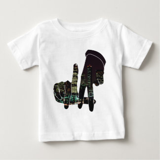 Camiseta De Bebé Manos del horizonte del LA