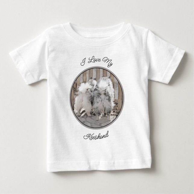 Camiseta De Bebé Manos en la pintura de la puerta - Arte original d (Anverso)