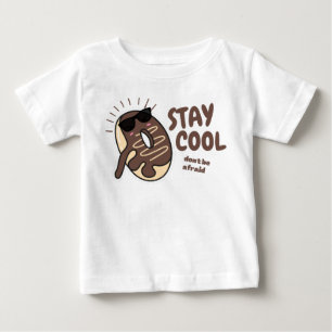 Camiseta De Bebé Mantén la calma no tengas miedo