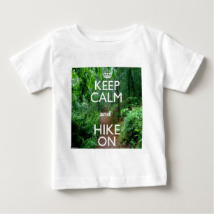 Camiseta De Bebé Mantén la calma y sigue caminando