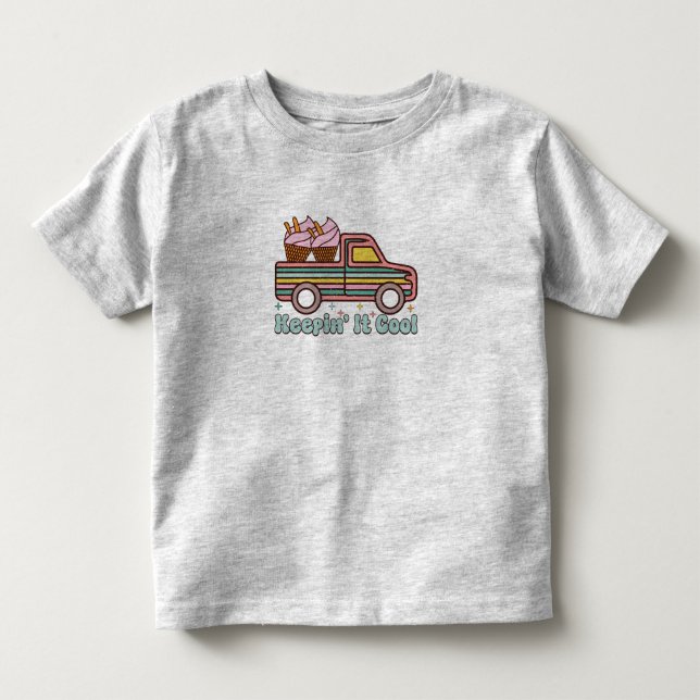 Camiseta De Bebé Mantener Guay (Anverso)