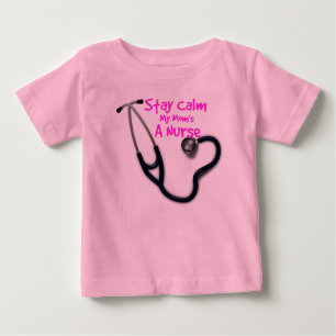 Camiseta De Bebé Mantener la colección tranquila