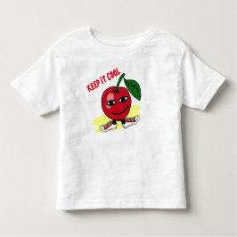 Camiseta De Bebé mantenerlo fresco manzana