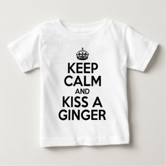 Camiseta De Bebé Mantengan la calma y besen a Ginger