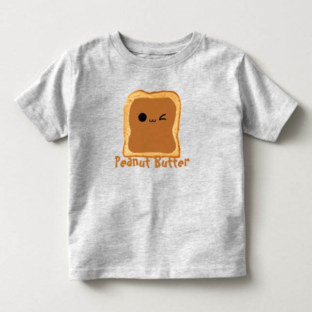Camiseta De Bebé Mantequilla de cacahuete (Anverso)