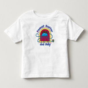 Camiseta De Bebé Mantequilla de cacahuete y pescados de jalea
