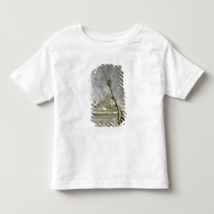 Camiseta De Bebé Mantes, vista de la catedral y de la ciudad