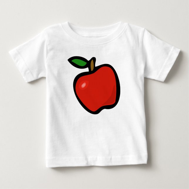 Camiseta De Bebé Manzana (Anverso)