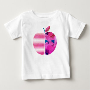Camiseta De Bebé Manzana, Fruta, Saludable