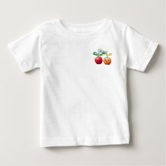 Camiseta De Bebé manzana gemela