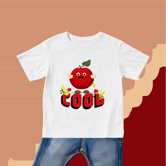 Camiseta De Bebé manzana roja (Subido por el creador)