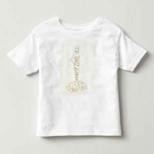 Camiseta De Bebé Manzana silvestre   Palabras elegantes - Vestido C