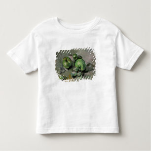 Camiseta De Bebé Manzanas verdes de Paul Cezanne el  , c.1872-73