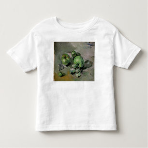 Camiseta De Bebé Manzanas verdes de Paul Cezanne el  , c.1872-73