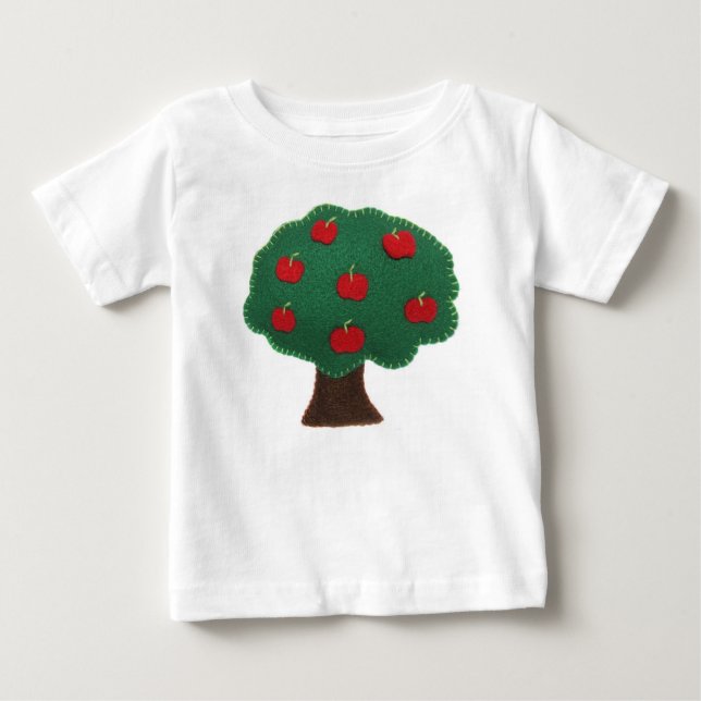 Camiseta De Bebé Manzano (Anverso)