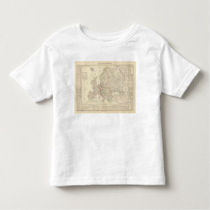 Camiseta De Bebé Mapa 2 de Europa