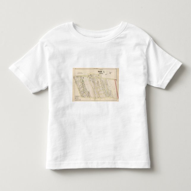 Camiseta De Bebé Mapa 2 de Providence Rhode Island (Anverso)