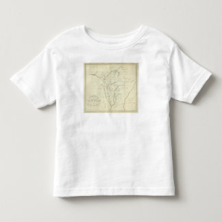 Camiseta De Bebé Mapa cherokee