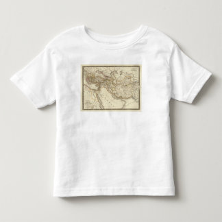 Camiseta De Bebé Mapa clásico del hemisferio del este del mundo