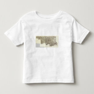 Camiseta De Bebé Mapa compuesto de Francia