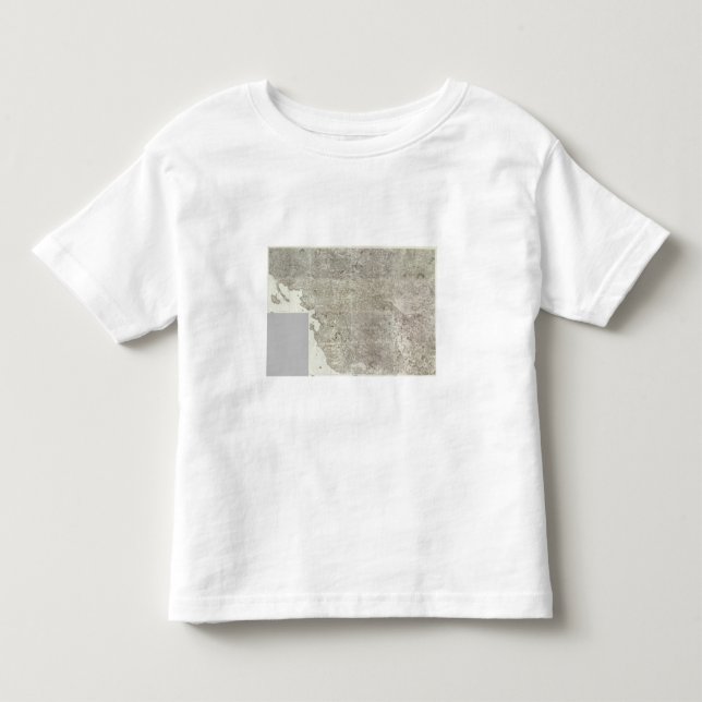 Camiseta De Bebé Mapa compuesto de Francia 8 (Anverso)
